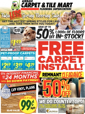 Free Carpet Install