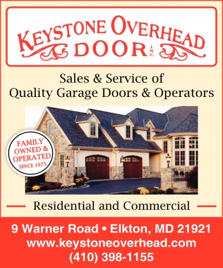 Sales & Service of Quality Garage Doors & Operators