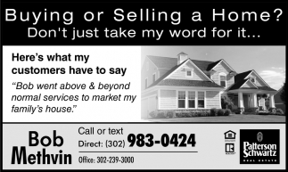 Buying Or Selling a Home?