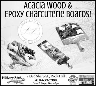 Acadia Wood & Epoxy Charcuterie Boards!