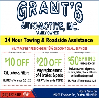 24 Hour Towing & Roadside Assistance