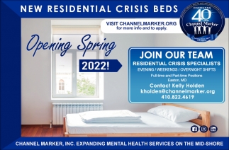 New Residential Crisis Beds