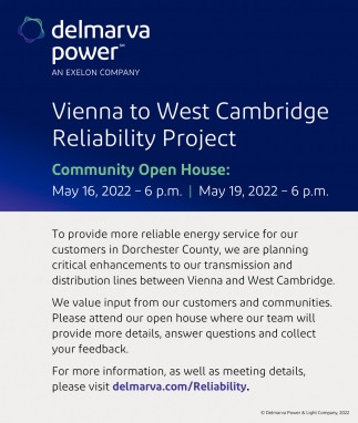Vienna To West Cambridge Reliability Project