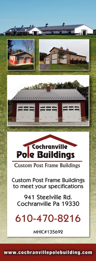 Custom Post Frame Buildings