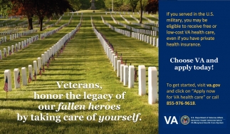 Choose Va and Apply Today!