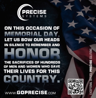 Remember and Honor The Sacrifices Of Hundreds