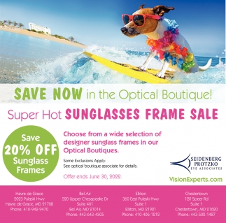 Save Now In The Optical Boutique 