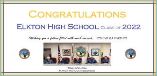 Congratulations Elkton High School Class of 2022