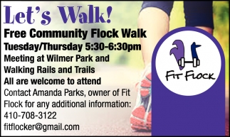 Free Community Flock Walk