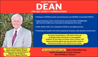 For QAC County Commissioner