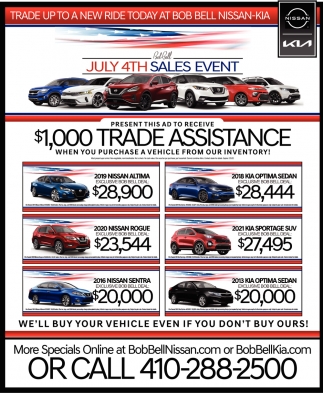 July 4th Sales Event