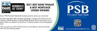 2021 Best Bank Finalist