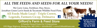 All Feeds ands Seeds For All Your Needs