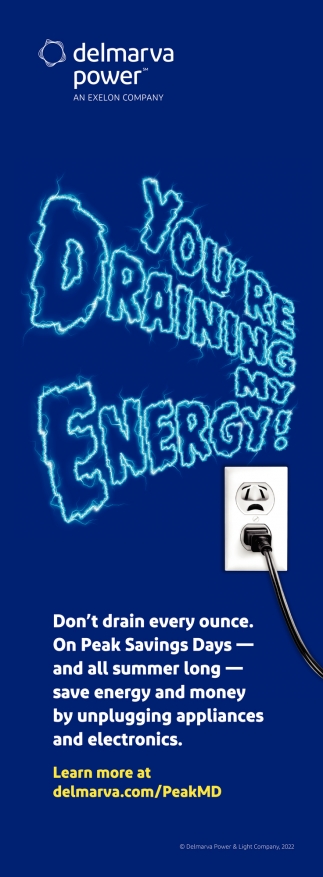 You're Draining Mt Energy