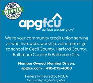 We're Your Community Credit Union