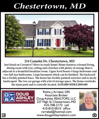 214 Camelot Dr, Chestertown, MD