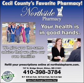 Cecil County's Favorite Pharmacy