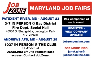 Maryland Job Fairs