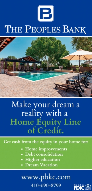 Make Your Dream a Reality with Home Equity Line of Credit
