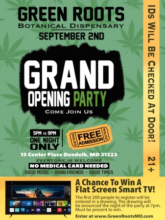 Grand Opening Party