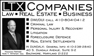 Law, Real Estate, Business