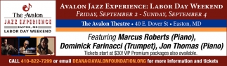 The Avalon Jazz Experience