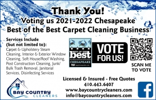 Best of the Best Carpet Cleaning Business