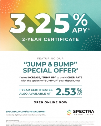 3.25% APY 2 Year Certificate