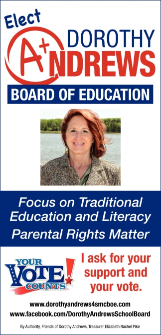 Elect Dorothy Andrews Board of Educators