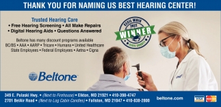 Best Hearing Center!