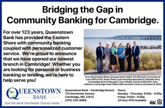 Bridging The Gap In Community Banking Cambridge