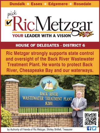 Pick Ric Metzgar House of Delegates - District 6