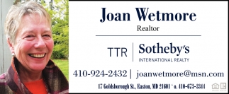 Joan Wetmore Realtor