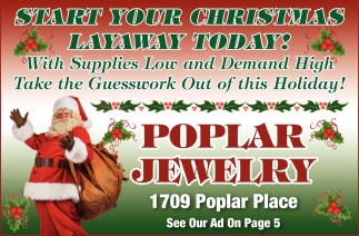 Start Your Christmas Layaway Today!