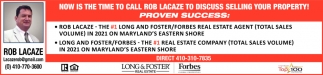 Now Is The Time to Call Rob Lacaze to Discuss Selling Your Property