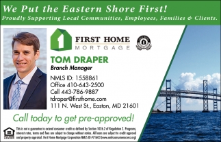 We Put The Eastern Shore First