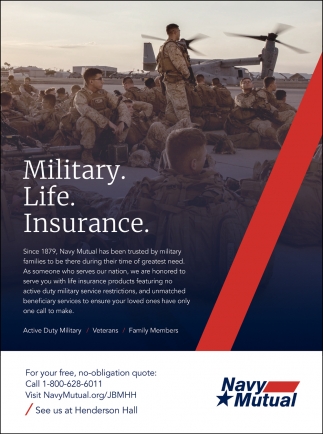 Military. Life. Insurance.