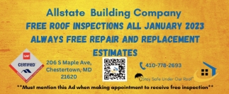 Free Roof Inspections