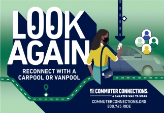 Reconnect With a Carpool or Vanpool