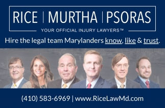 Your Official Injury Lawyers