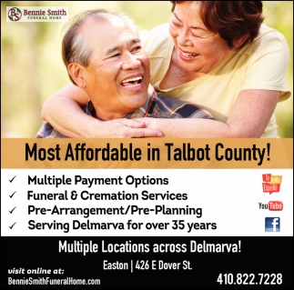 Most Affordable In Talbot County!