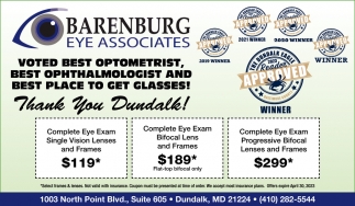 Best Ophthalmologist and Best Place to Get Glasses!