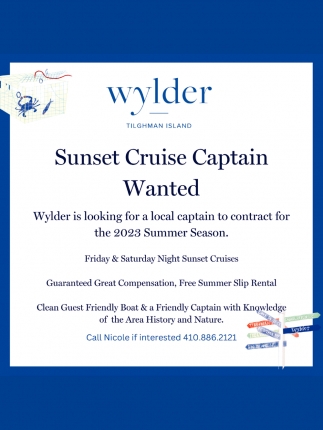 Sunset Cruise Captain