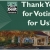 Thank You For Voting For Us!