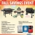 Fall Savings Event