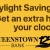 Daylight Savings Time Ends on Sunday!