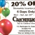 20% OFF