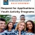 Request for Applications Youth Activity Programs