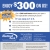 Enjoy $300 on Us!