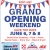 Grand Opening Weekend